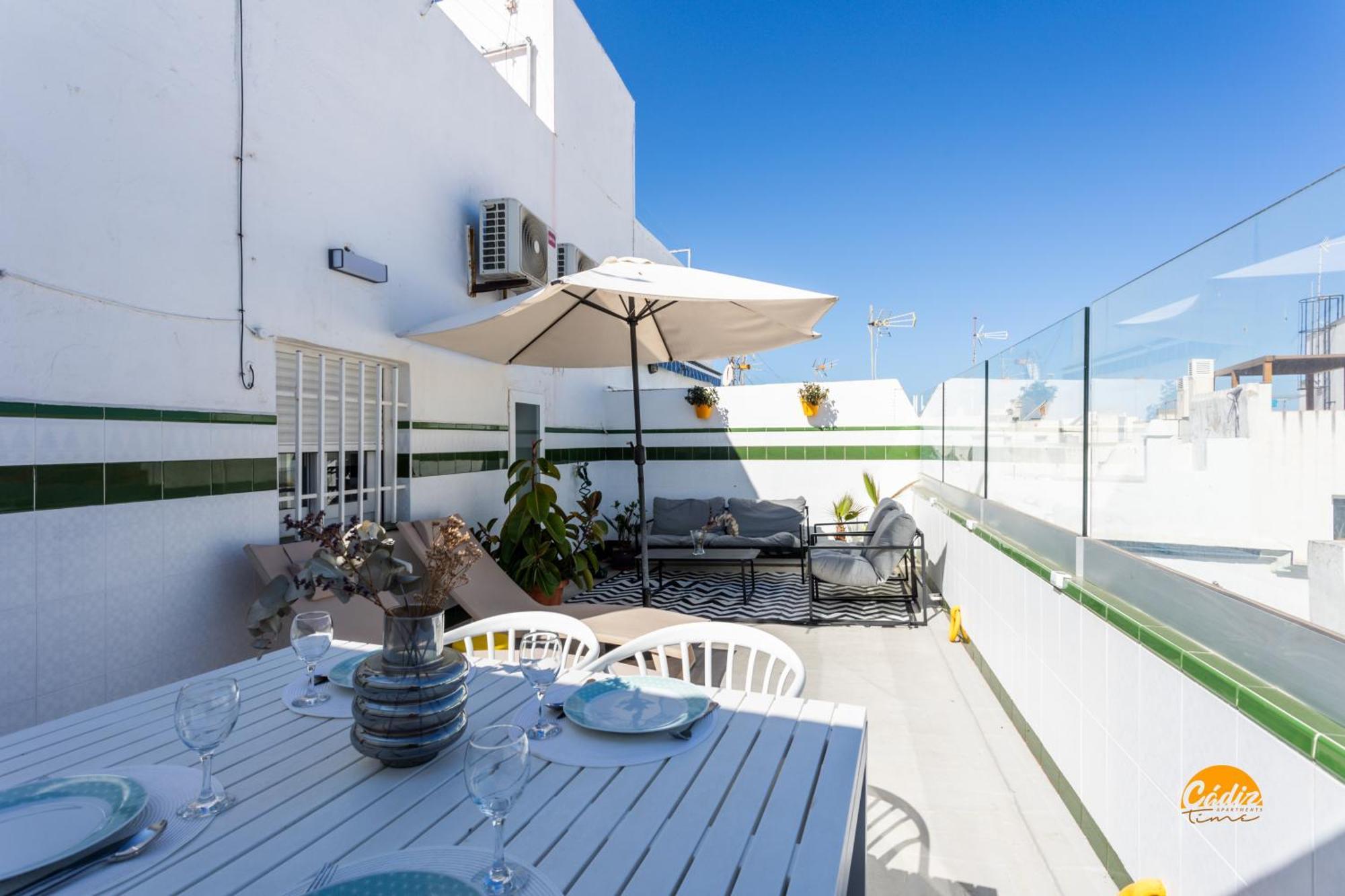Apartamento Ático Catedral - WIFI - PETFRIENDLY - ECOFRIENDLY Cádiz Exterior foto