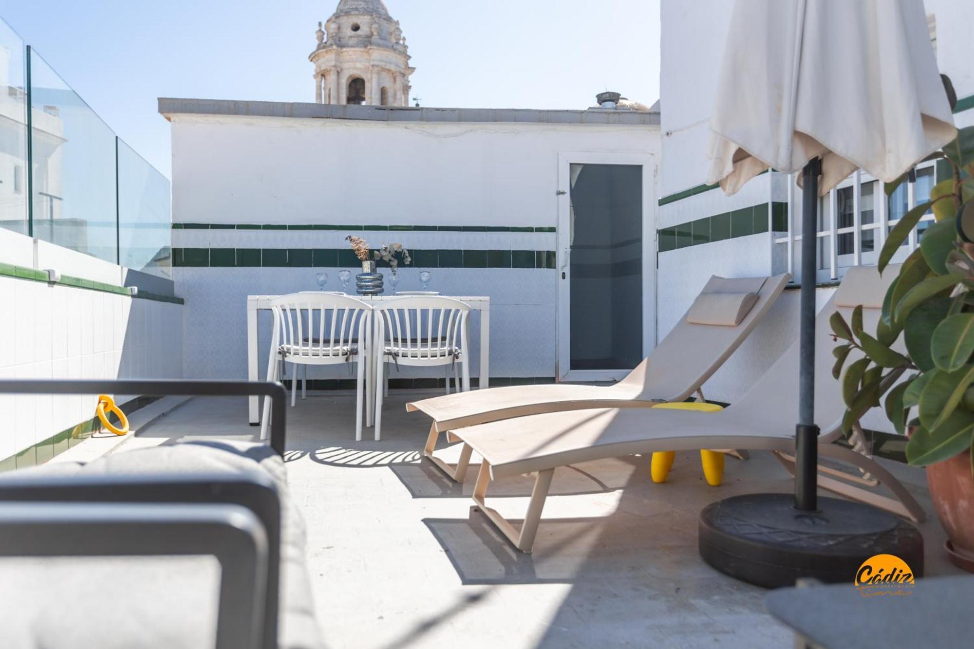 Apartamento Ático Catedral - WIFI - PETFRIENDLY - ECOFRIENDLY Cádiz Exterior foto